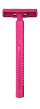 Dorco single blade pink disposable shaving razor for women